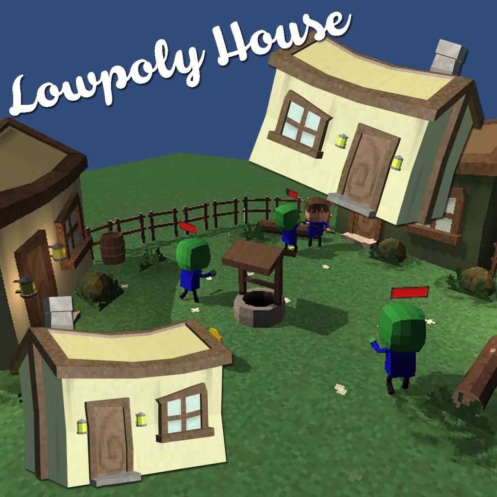 Lowpoly house. preview image 1